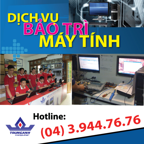 DỊCH VỤ BẢO TRÌ MÁY TÍNH