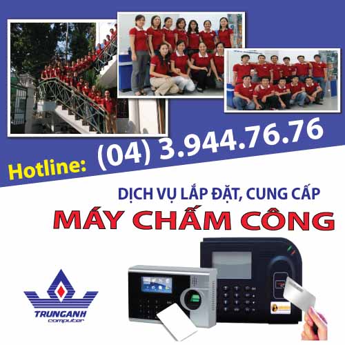 CUNG CẤP, LẮP ĐẶT MÁY CHẤM CÔNG