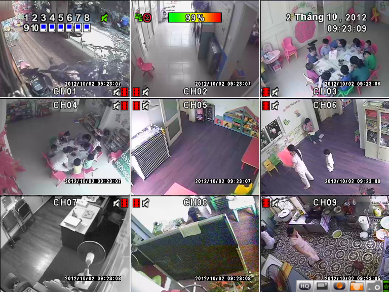 GIẢI PHÁP CAMERA GIÁM SÁT CHO CÁC TRƯỜNG MẦM NON