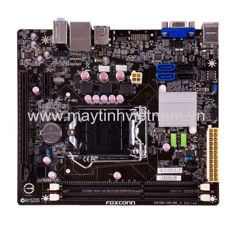 Foxconn H81MD (Chipset Intel H81/ Socket LGA1150/ VGA onboard) | Công ty  máy tính Trung Anh