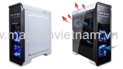 Vỏ máy tính Xigmatek FRONTLINER EN8804 trắng ( ATX, Micro-ATX, ITX)